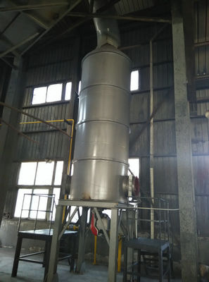 Two Chamber Structures Hot Air Furnace RTO Incinerator For Organic Waste Gas